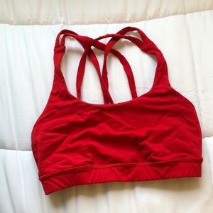 Lulu lemon red bra